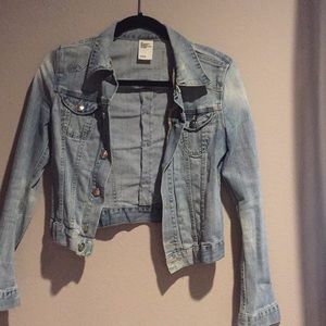H&M fitted denim jacket